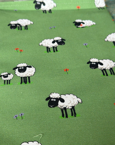 Fluffy Flock Sheep Tea Towel