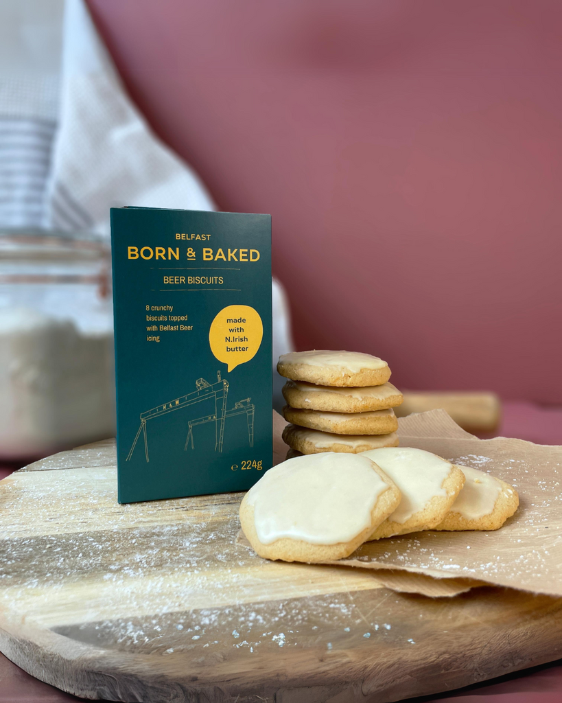 born & baked beer biscuits