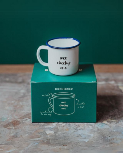 Wee Cheeky One Enamel Mug