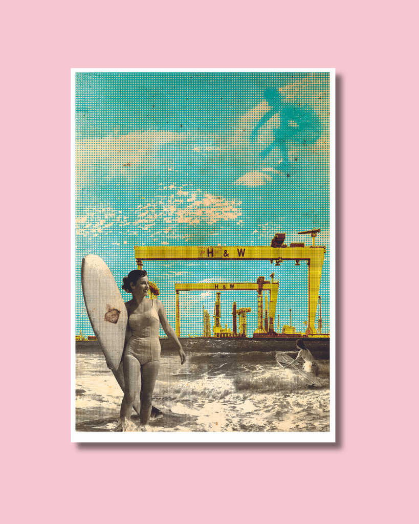 Riding The Giants Print | Leo Boyd