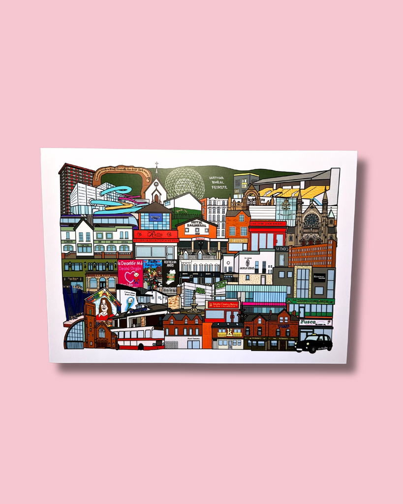 West Belfast Map | Print