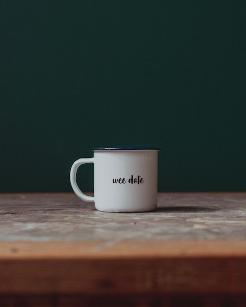 Wee Dote Enamel Mug