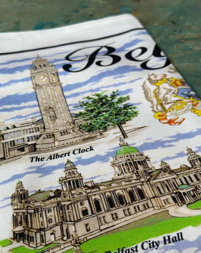 Belfast Tea Towel