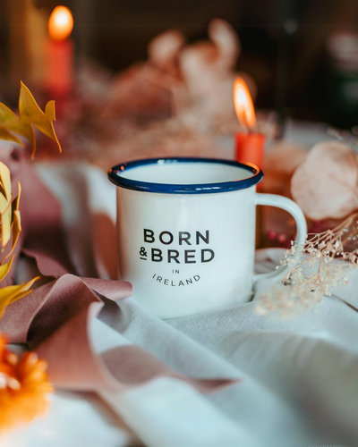 Born & Bred in Ireland Enamel Mug