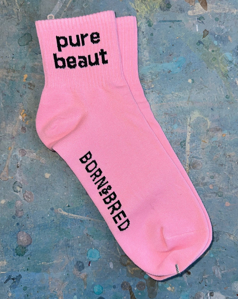 Pink Pure Beaut Ankle Sock 