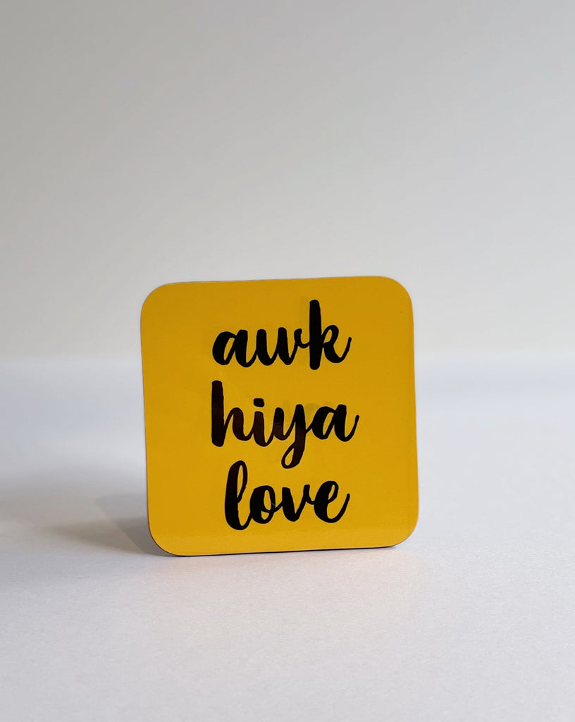 awk hiya love coaster yellow