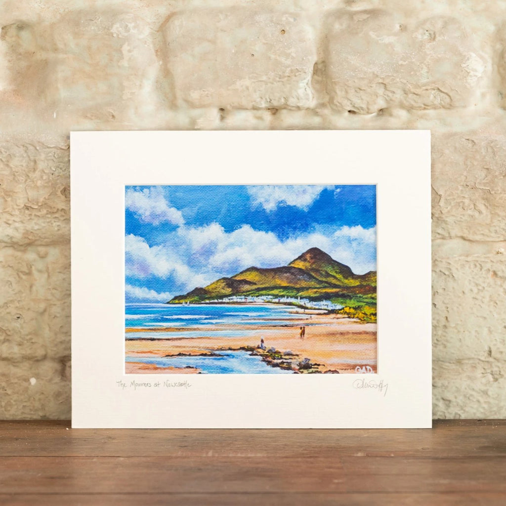 mournes newcastle print Olive Duffy 