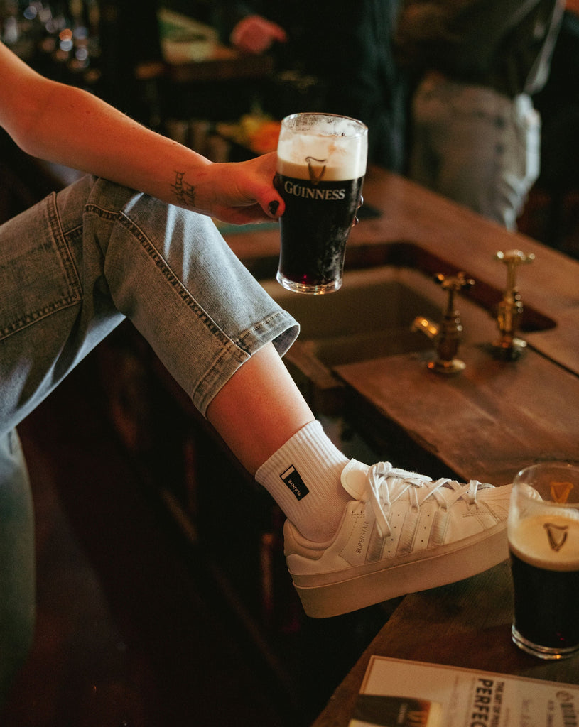 slainte pint ankle sock