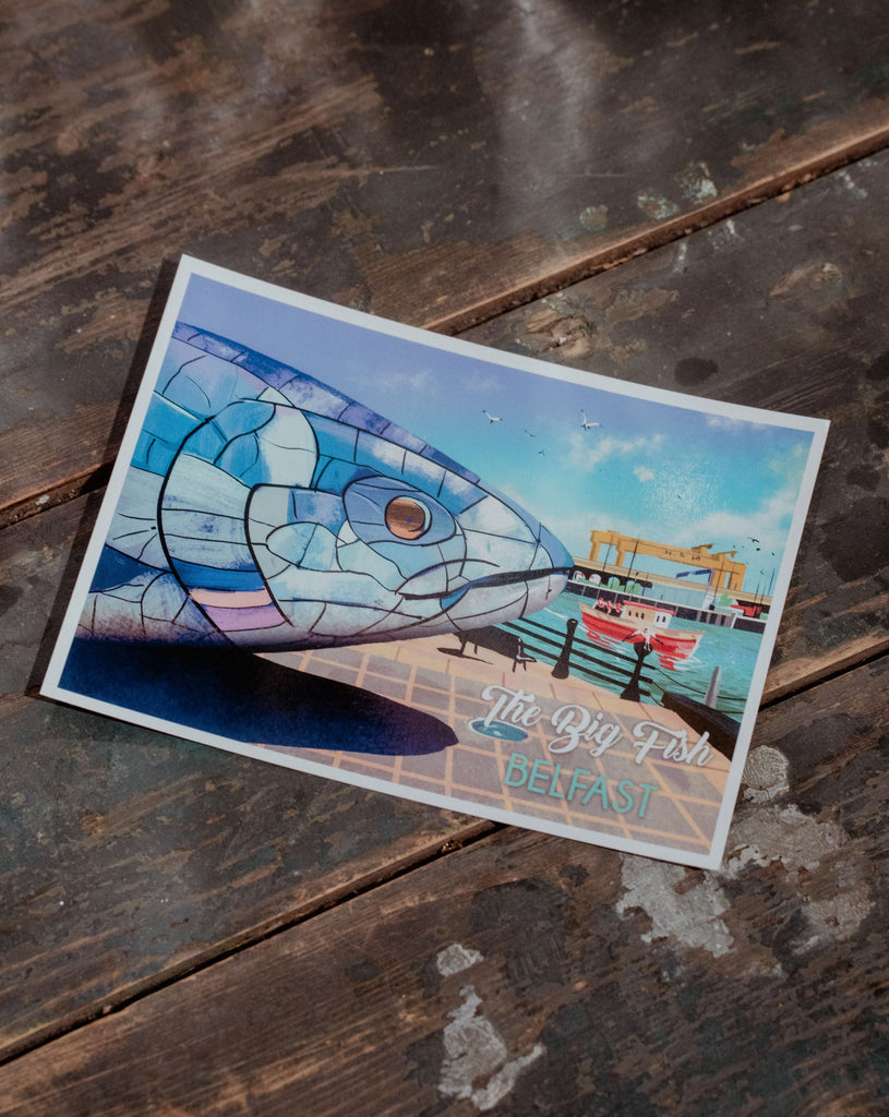 The Big Fish Postcard