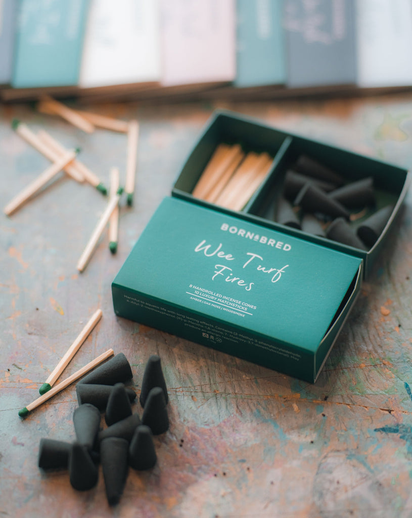 Wee Turf Fires Incense Match Box