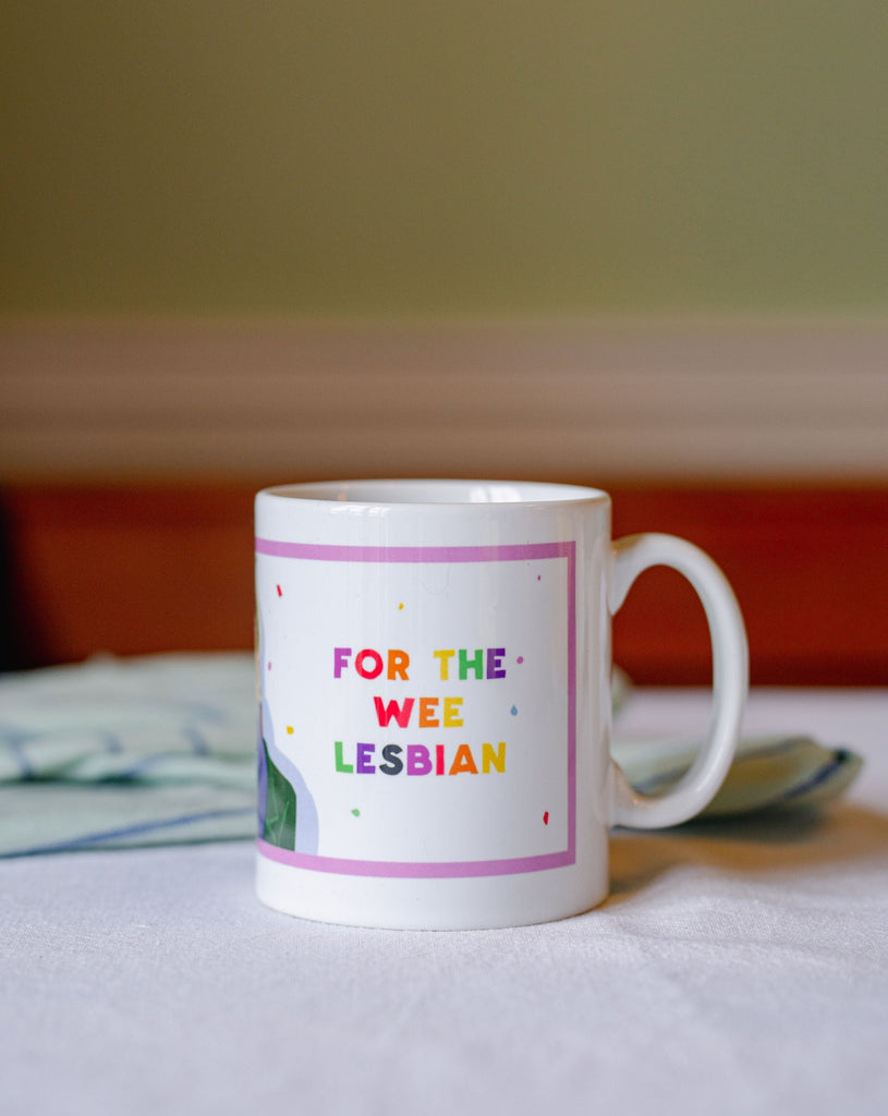 A Cup of L.G.B.TEA.Q for the Wee Lesbian Mug