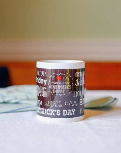 Derry Girls Catholic Blackboard Mug