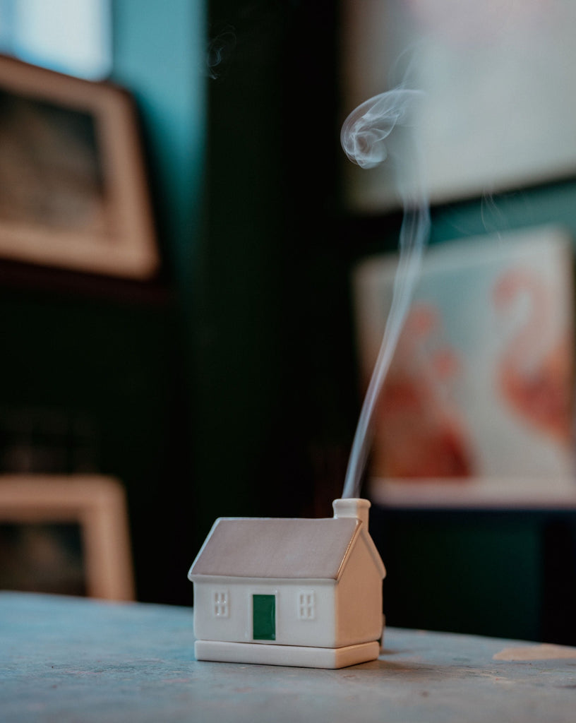 Wee Wonky Cottage Incense Burner