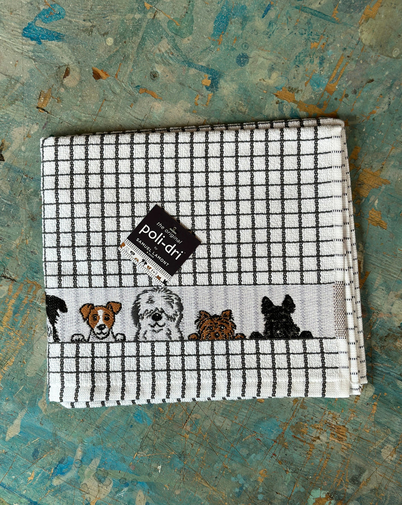 Dogs Tea Towel