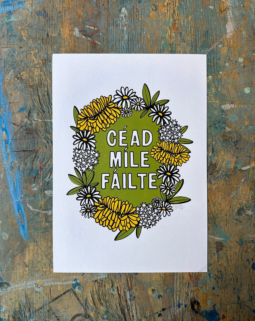 Cead Mile Failte Print