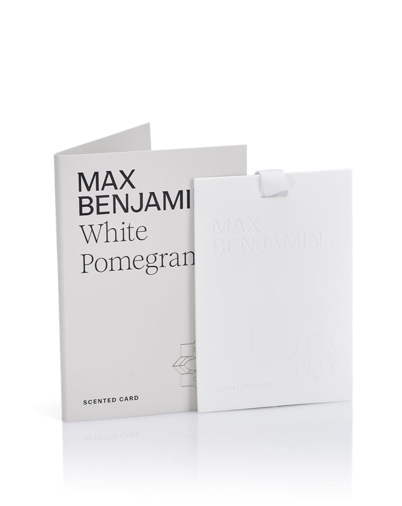 White Pomegranate Scented Card | Max Benjamin