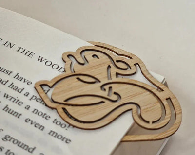 Bamboo Red Squirrel Bookmark