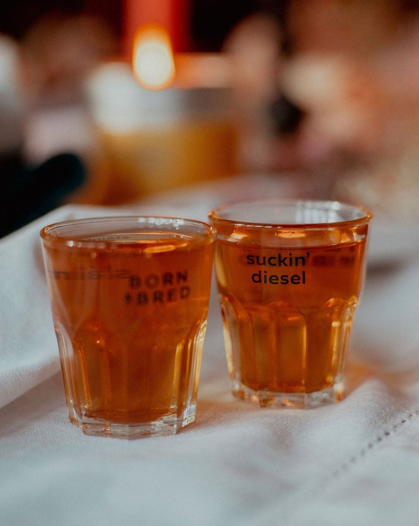 wedding northern ireland shot glass