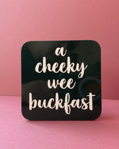 Cheeky Wee Buckfast Coaster