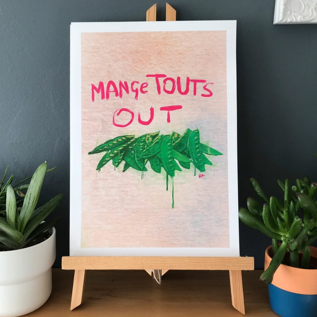 mangetouts out print