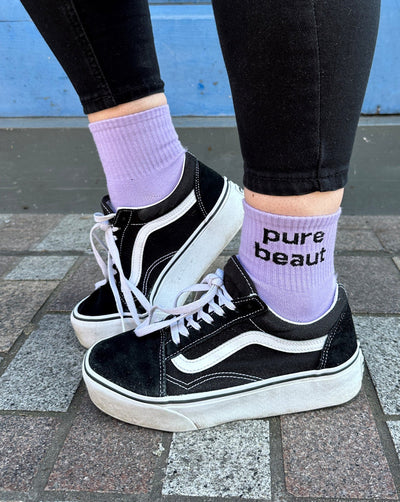 Lilac Pure Beaut Ankle Sock 