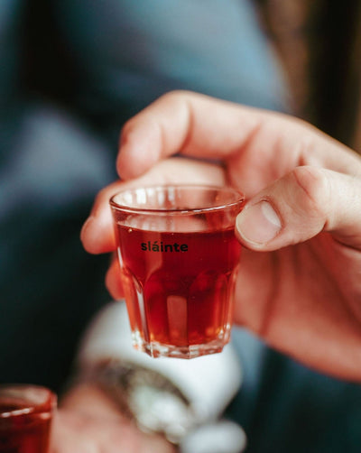 wedding northern ireland shot glass