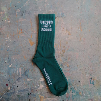 Ulster Says Yeo Socks | Green