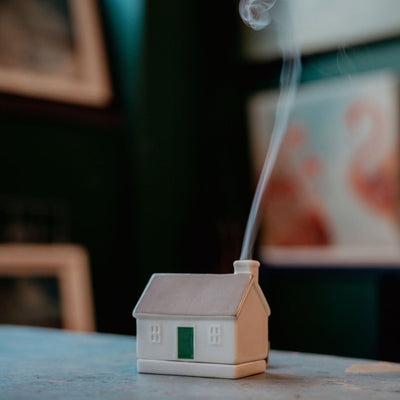 Irish turf cottage incense burner ireland gift