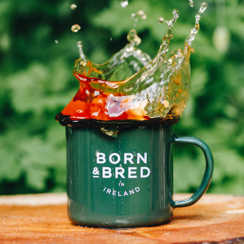 born & bred in Ireland green
