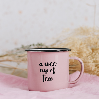 A Wee Cup of Tea Mug | Pink
