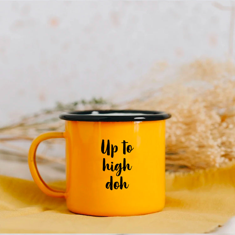 Up to High Doh Mug | Yellow
