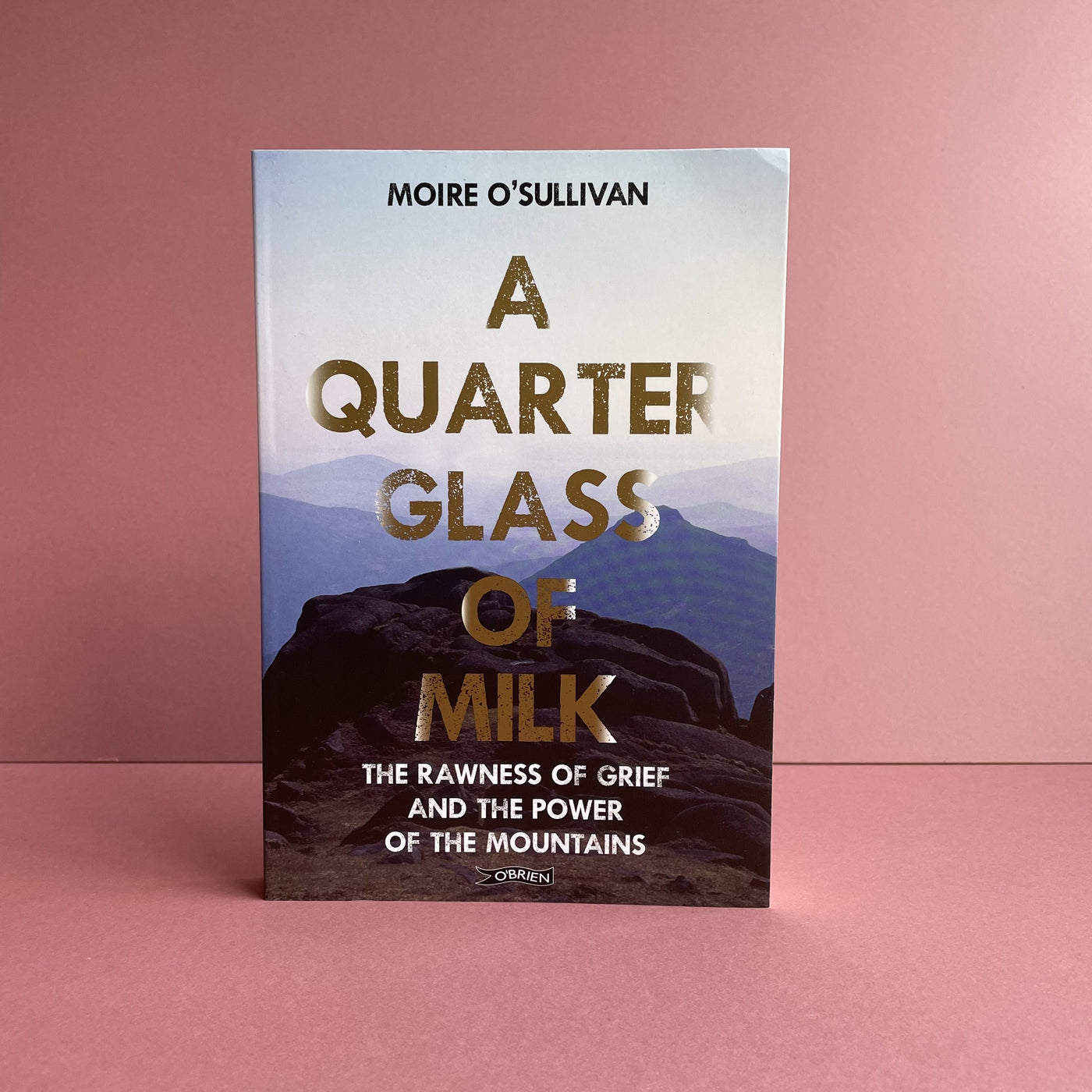 a quarter glass of milk book